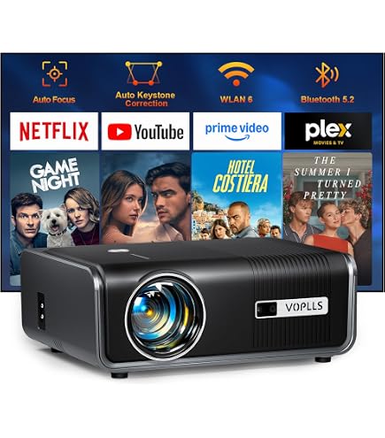 【早いもの勝ち】World Family  Projector Amazon.com: 【Officially-Licensed APP & 800 ANSI】Smart Projector